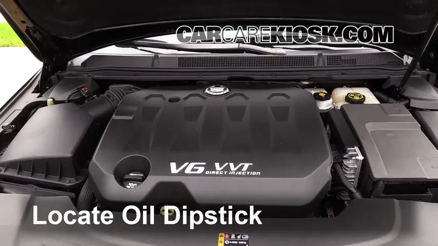 2013 Cadillac XTS 3.6L V6 Oil Check Oil Level